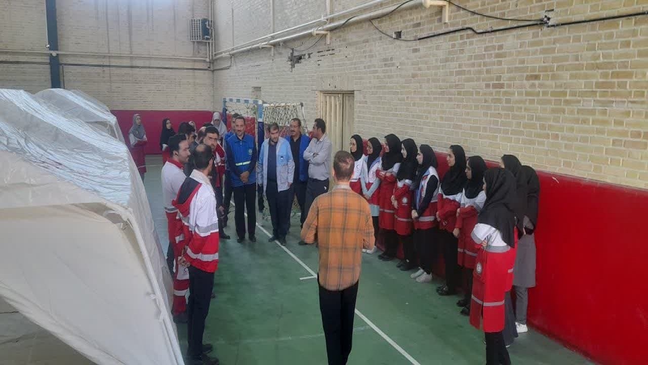 برگزاری رزمایش بزرگ زلزله فرضی در شهرستان آوج