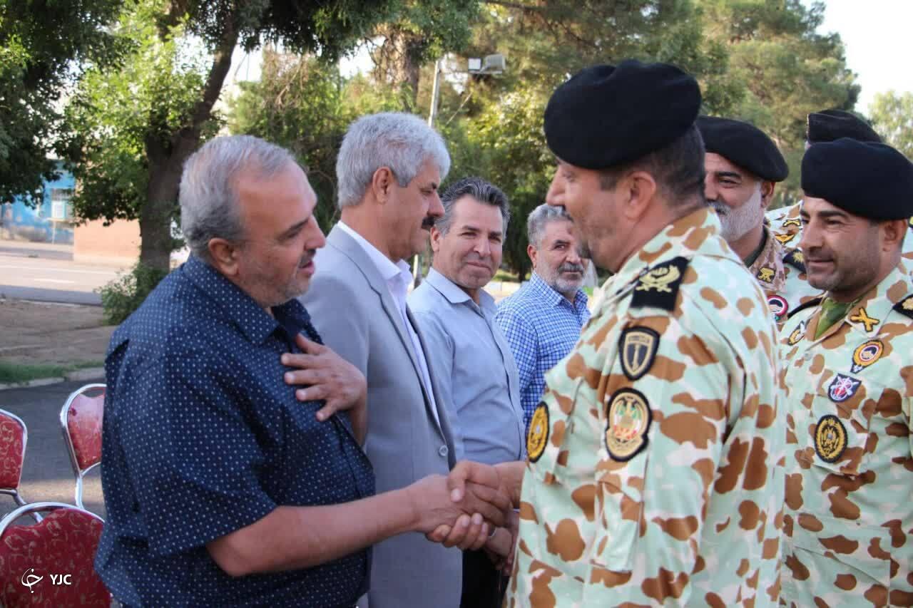 از آزادگان تیپ ۵۵ هوابرد تجلیل شد