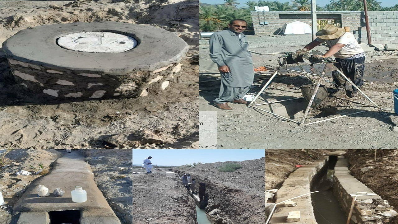 مرمت و بازسازی ۱۵ رشته قنات در شهرستان فنوج آغاز شد