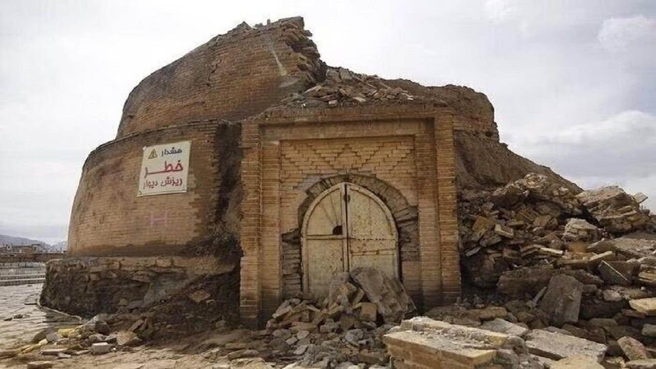 پاییز امسال پایان انتظار چهار ساله مرمت یخدان میرفتاح ملایر