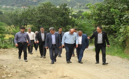 بازدید مدیرکل مدیریت بحران گیلان از رودسر