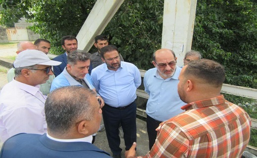 بازدید مدیرکل مدیریت بحران گیلان از رودسر