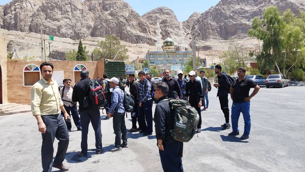تجدید میثاق زائران کربلای معلا با سردار دل&zwnj;ها+ فیلم و عکس