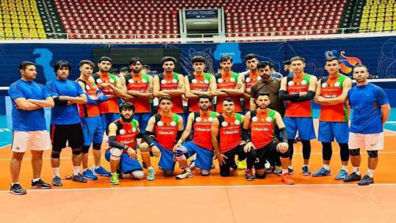 شکست تیم والیبال افغانستان در برابر قطر
