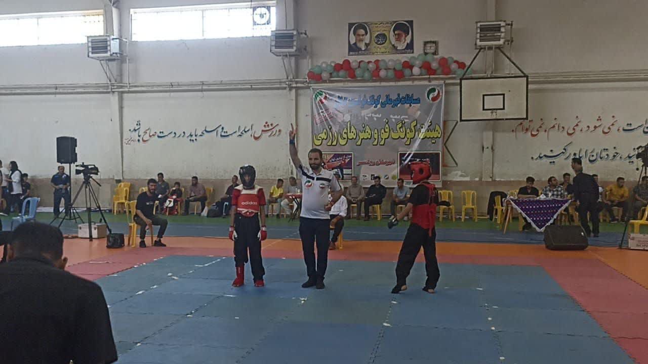 برگزاری مسابقات کونگ فوی گیلان در رودسر