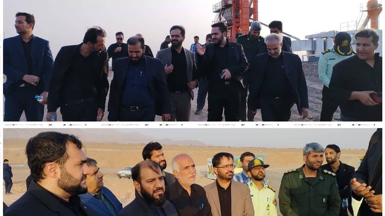 آسفالت معابر شهری در زرند سرعت می گیرد
