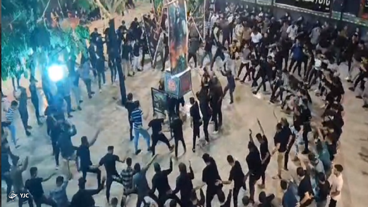 عزاداری بندرعباسی‌ها در منبر گپ + فیلم
