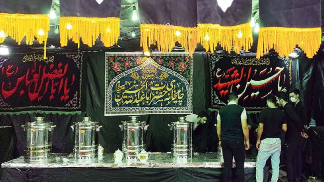 برپایی «گذر عاشورایی» در ۱۵ متری پاسرو گرگان