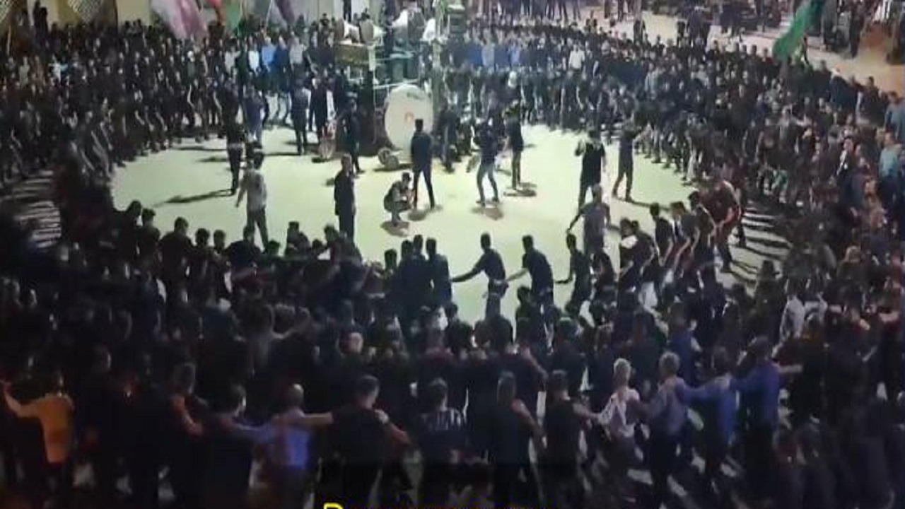 جلوه گری شور حسینی در بخش بیرم لارستان + فیلم