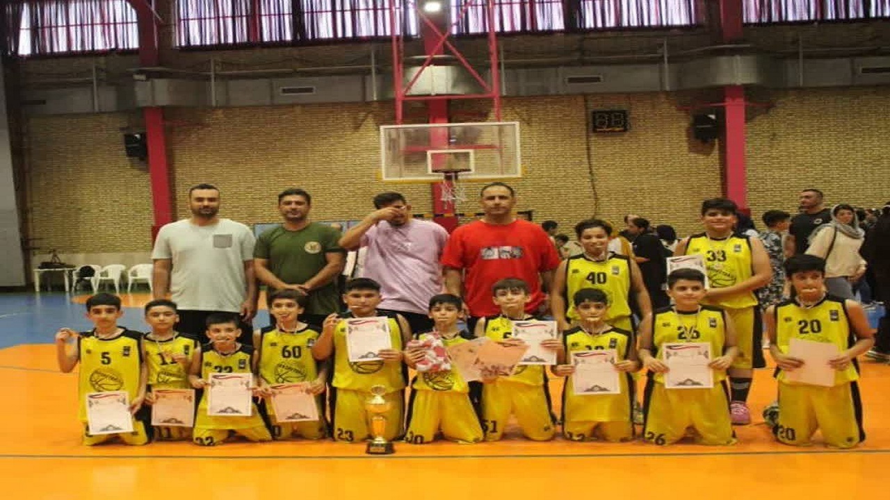 بهشهر تیم برتر مینی بسکتبال مازندران