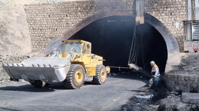 تونل تنگه زاغ در محور بندرعباس - حاجی‌آباد بازگشایی شد