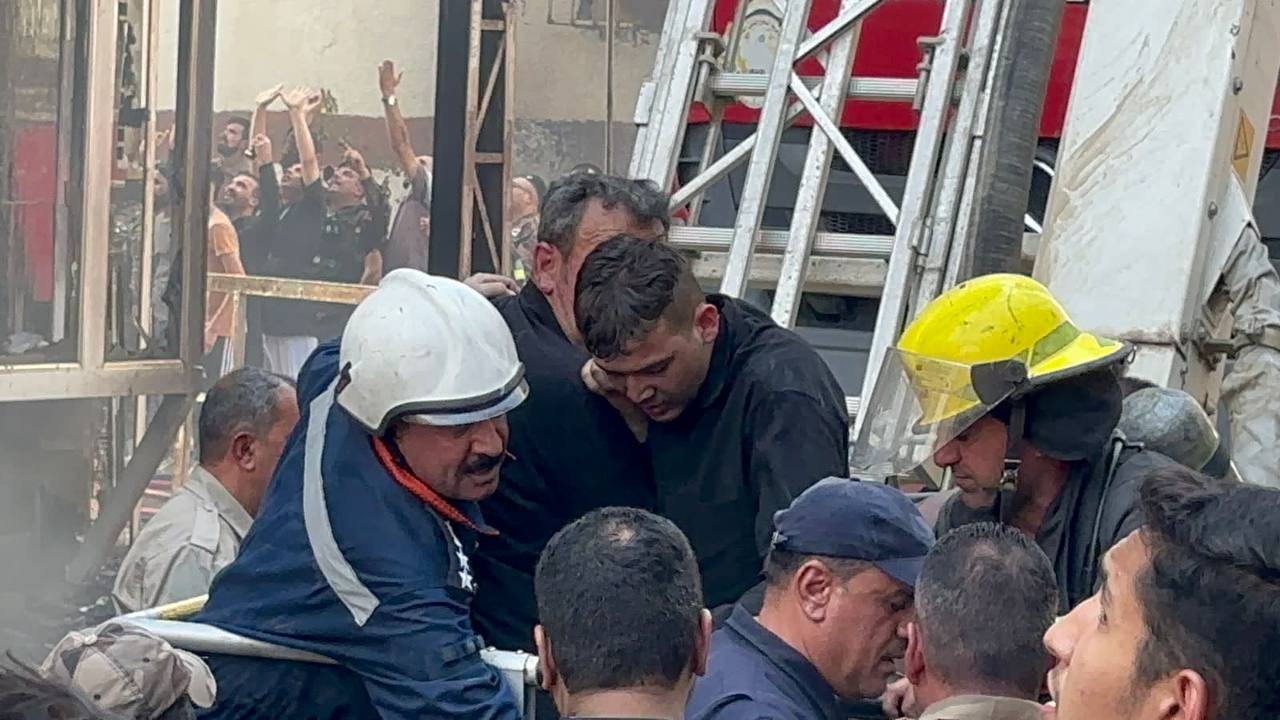 آتش سوزی در هتل قصر الشفاعه&nbsp;
