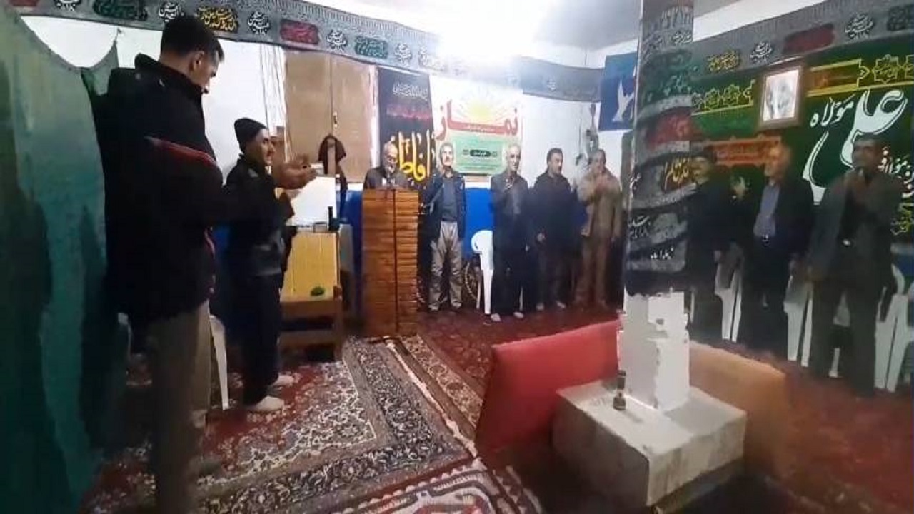 برگزاری آیین عزاداری امام حسین (ع) در ییلاق لاکتراشان لاهیجان + فیلم