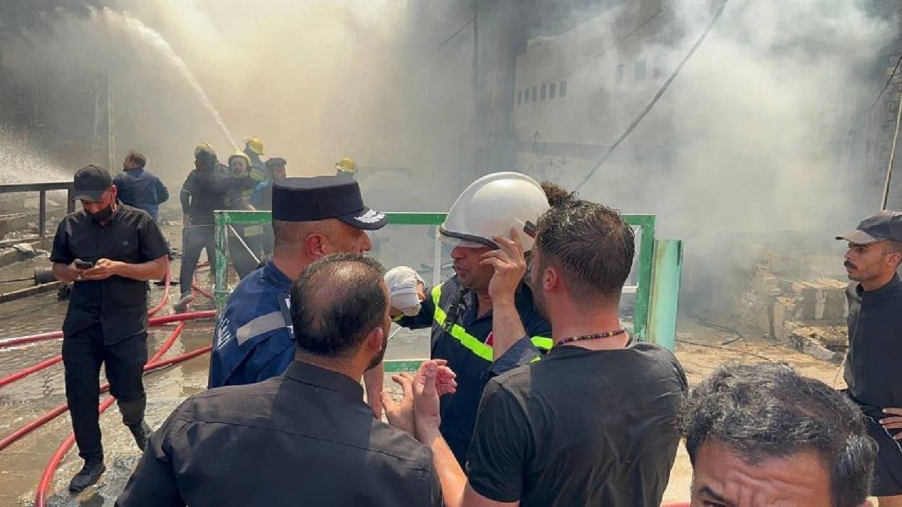 آتش&zwnj;سوزی در هتل محل اقامت زائران ایرانی در نجف/ اعلام آخرین وضعیت و امدادرسانی به مصدومان حادثه