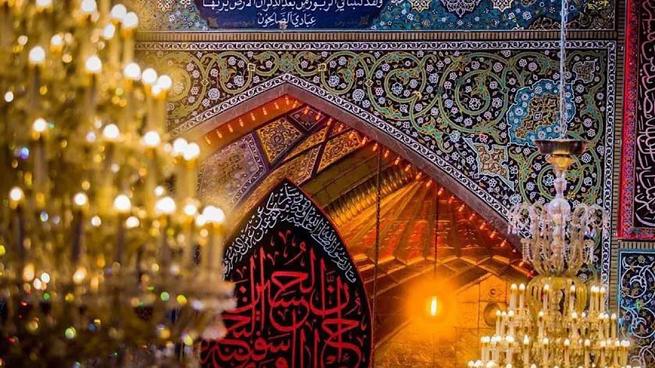 حضور پرشور مردم در حرم امام حسین (ع) در ایام سوگواری سیدوسالار شهیدان