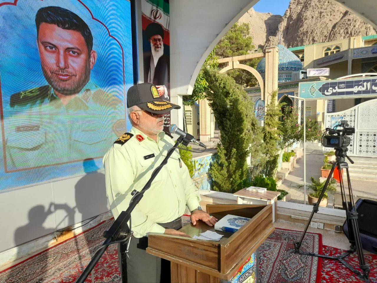 شهید برزگرپور از شهدای تکاور عرصه امنیت کویر بود