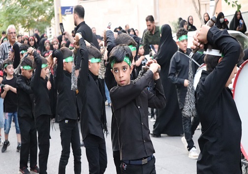 گردهمایی کودکان عاشورایی در سمنان