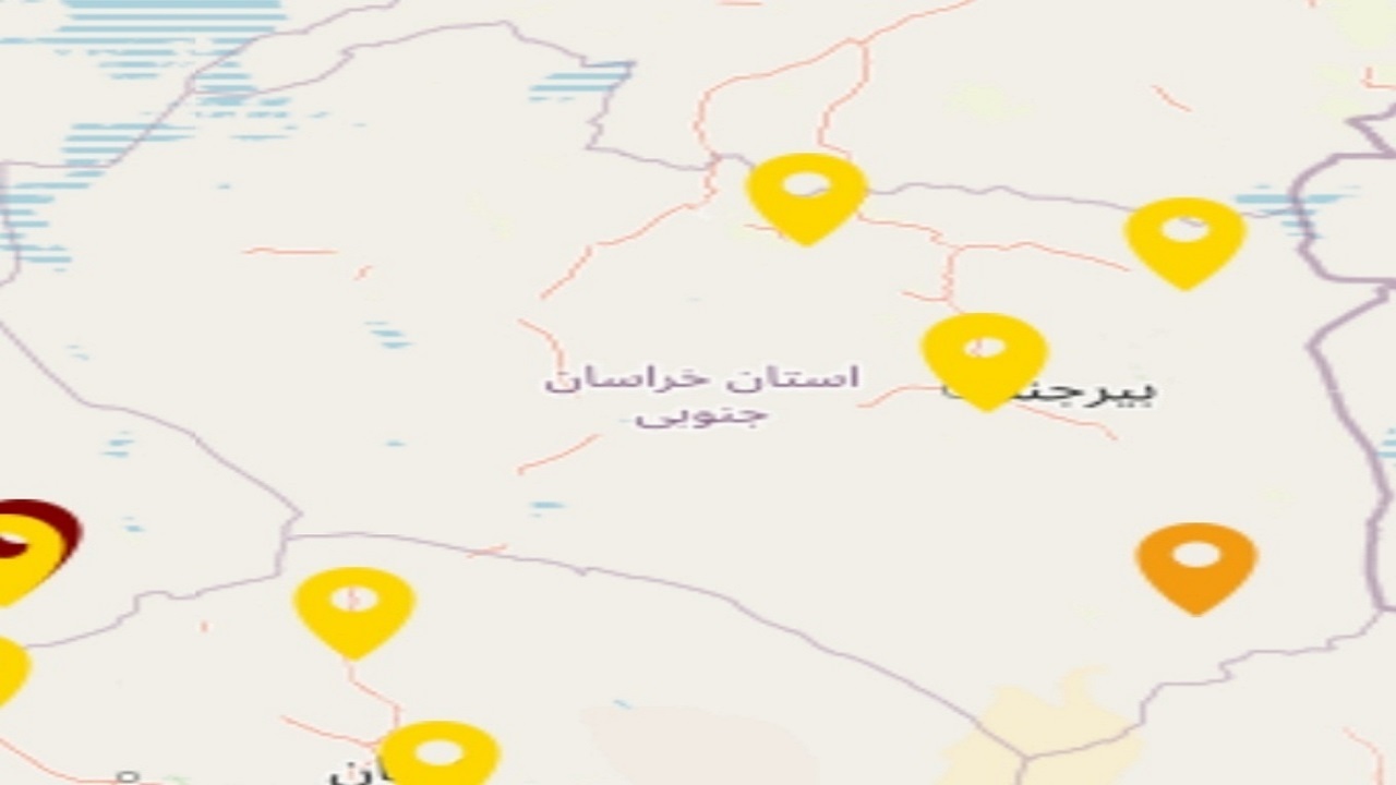هوای نهبندان ناسالم است