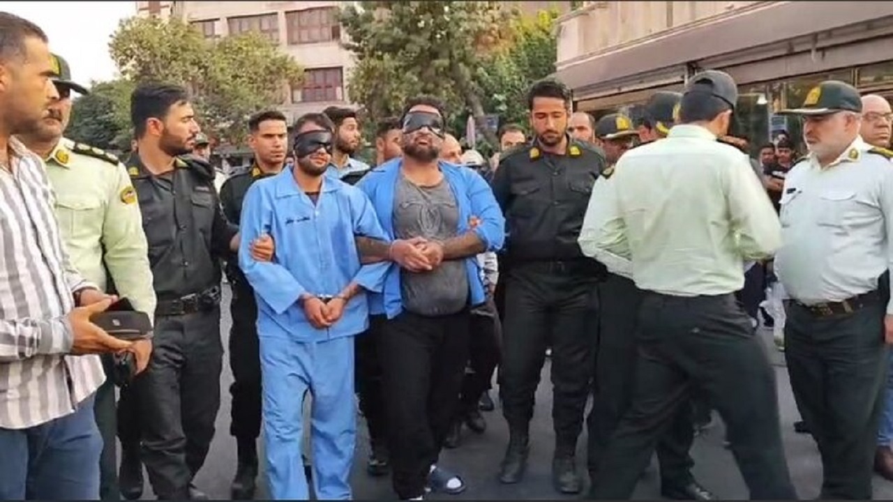 تشهیر اراذل و اوباش معروف شهر ری