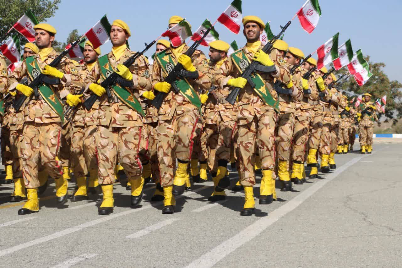 تحلیف سربازان در پادگان شهدای جوادنیا