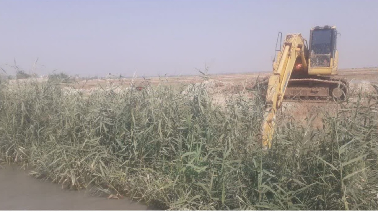زهکش روستای آلبوحصار شادگان لایروبی شد

 