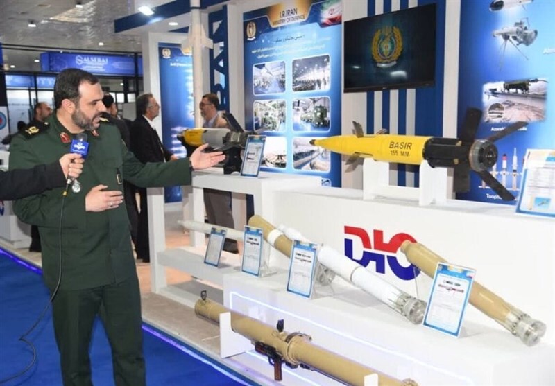 محصولات ایرانی در نمایشگاه دفاعی بغداد