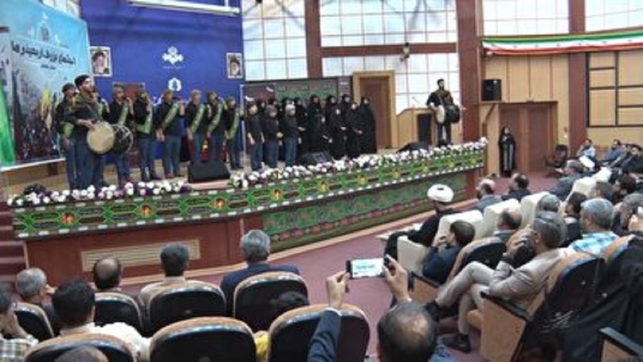 گردهمائی هیات های مذهبی در آستانه اربعین در صدا و سیمای مرکز گلستان