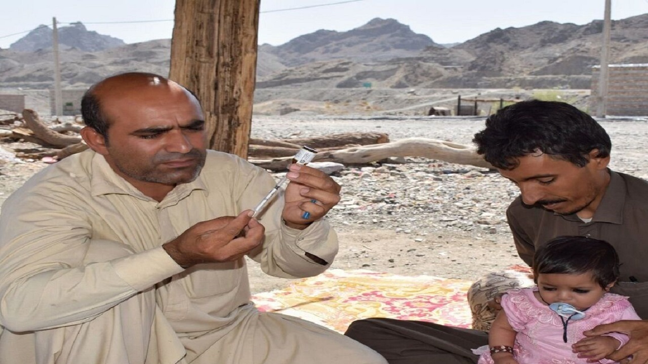 ۹۸ درصد کودکان شهرستان لاشار واکسن سرخک و سرخجه دریافت کردند