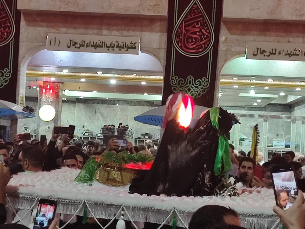 مراسم شب شهادت حضرت رقیه (س) در کربلای معلی
