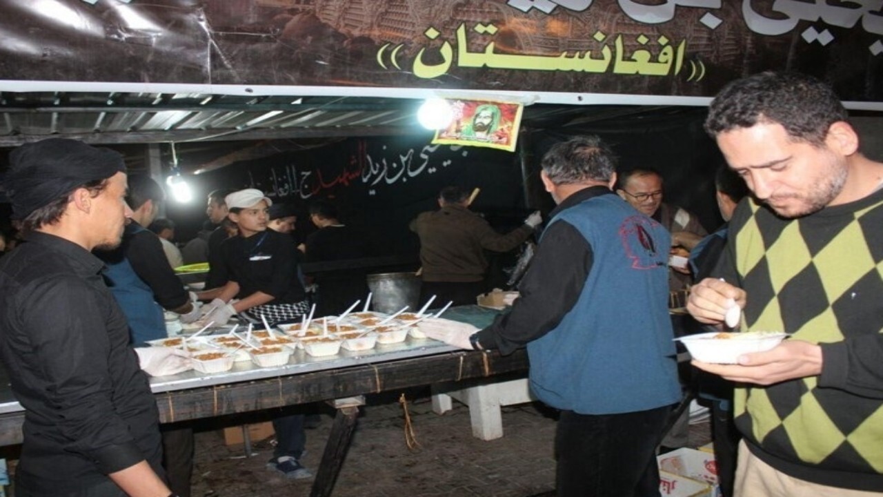 موکب مهاجران افغانستانی + فیلم