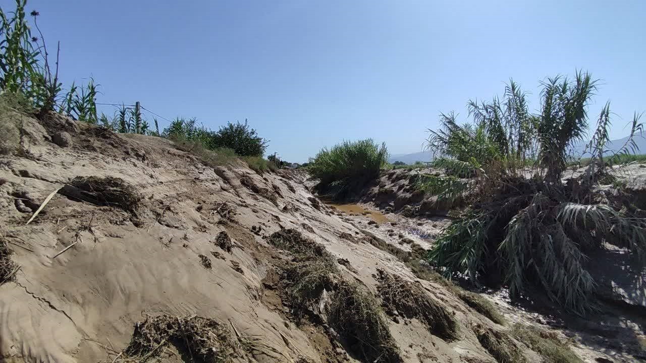 سیل به منازل روستای قورچای آزادشهر خسارت زد + تصاویر