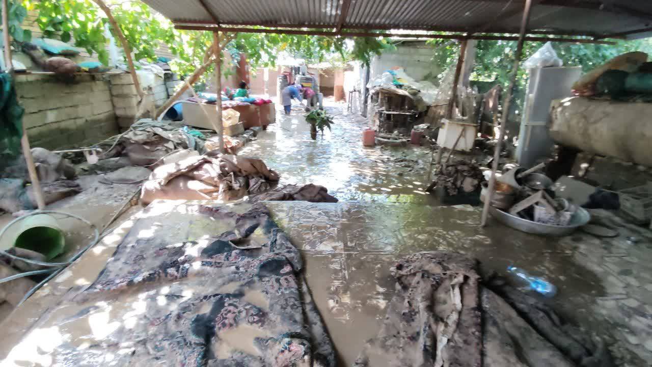خسارت به منازل مسکئنی روستای قورچای