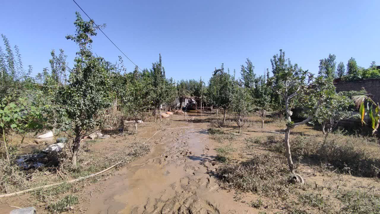 خسارت به روستا