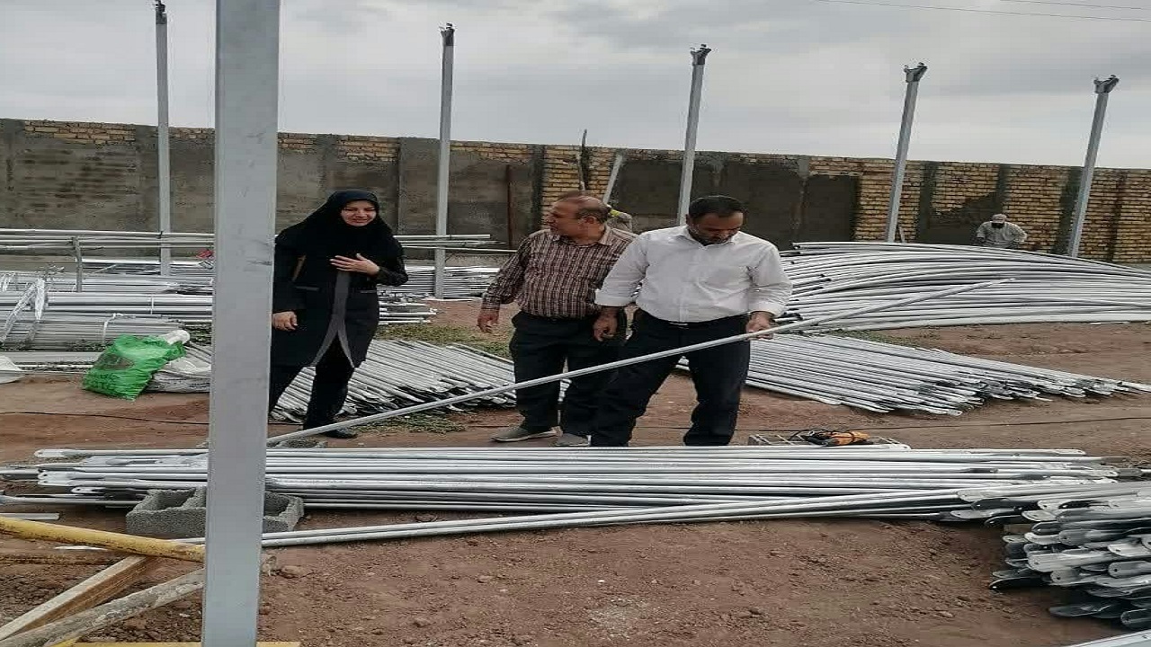 یک گلخانه سبزی و صیفی در قزوین احداث می شود