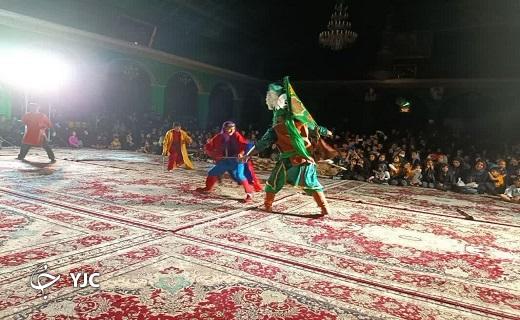 اجرای نمایش نوای دل با حضور کودکان یزدی +عکس