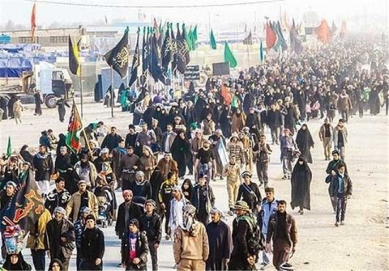عزیمت موکب حضرت امام حسین (ع) روستای اریسمان به کربلا