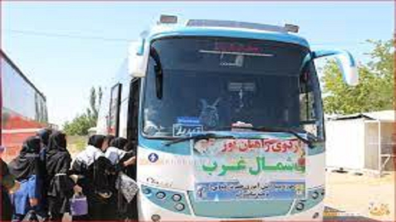 اعزام کاروان راهیان نور  شهرستان مهربان به مناطق عملیاتی