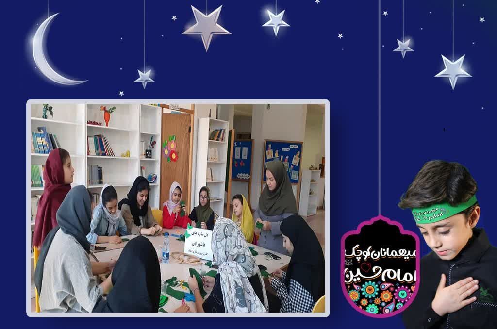 اهدای دل‌سازه‌های کانون گیلان به دلدادگان حسینی