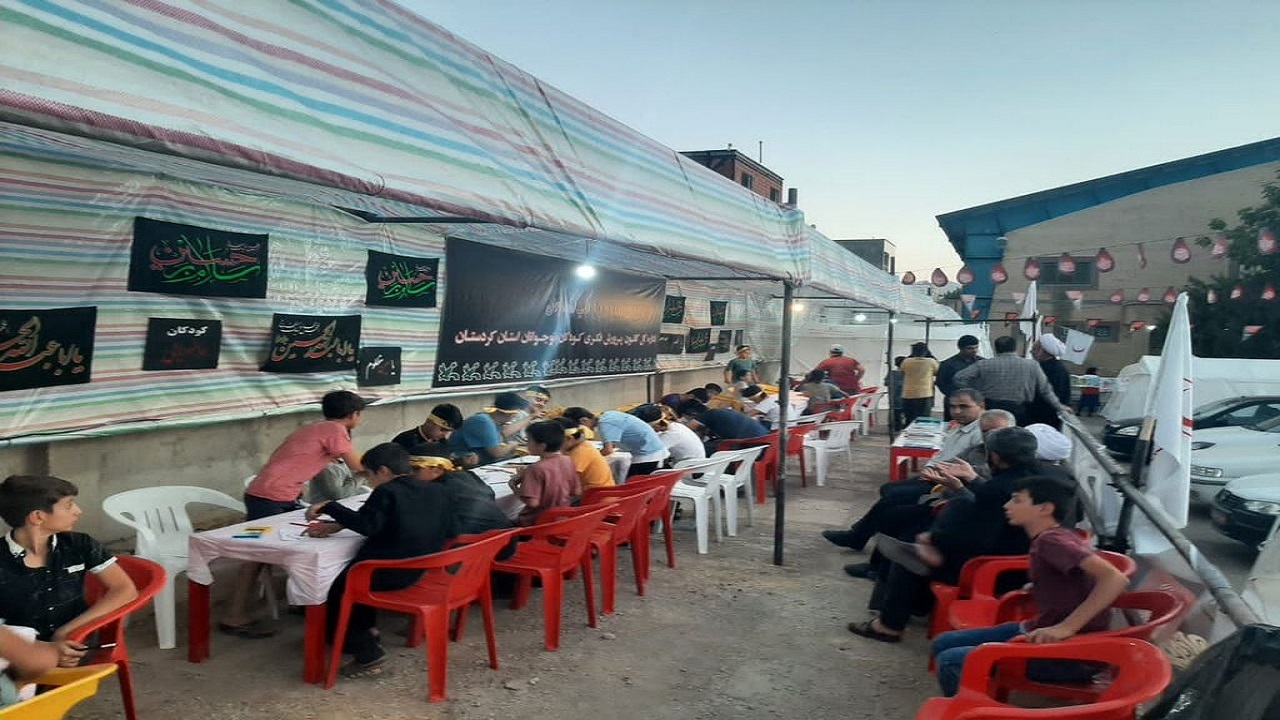 موکب کودک و نوجوان در مرز باشماق مریوان برپا می‌شود