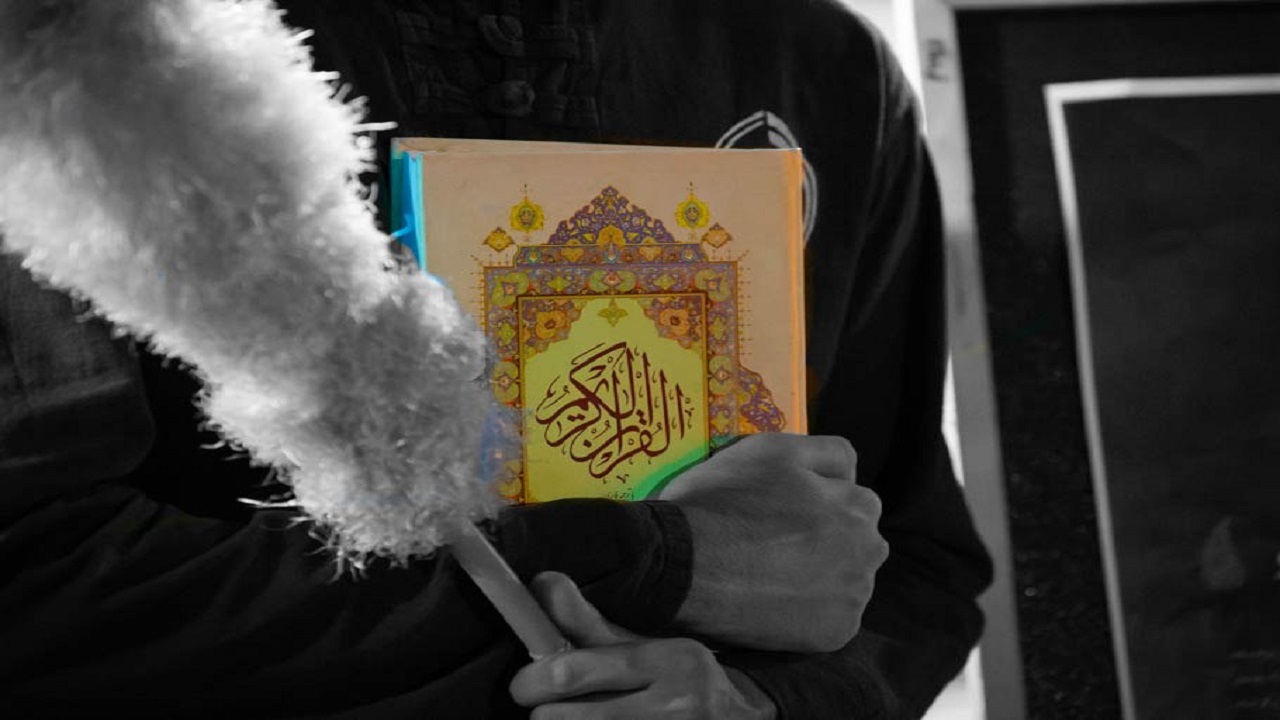 حمایت از قرآن کریم در هیئت الزهرا (س) دانشگاه شریف + تصاویر