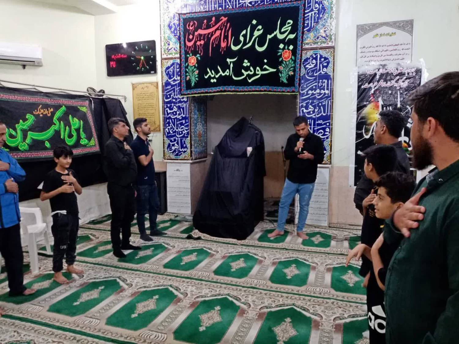 مراسم عزاداری ماه محرم در مینودشت