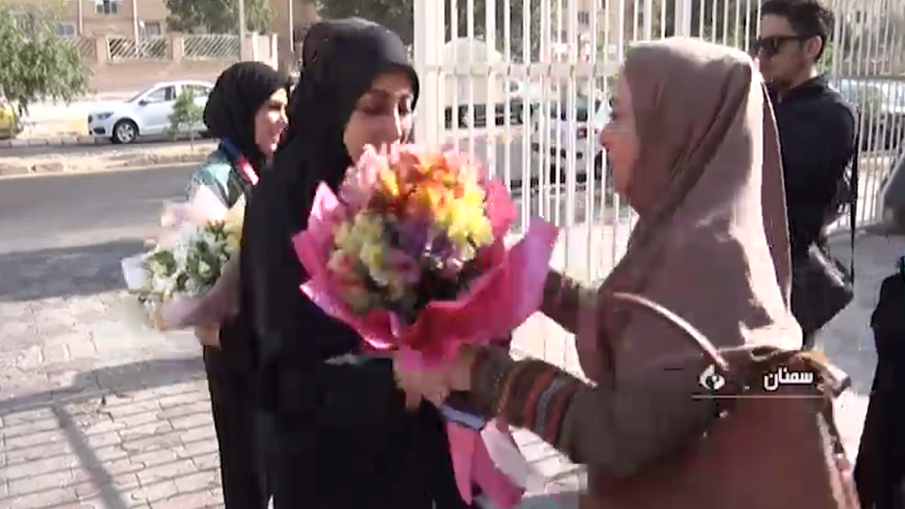 استقبال از قهرمان پارا کاراته آسیا در سمنان