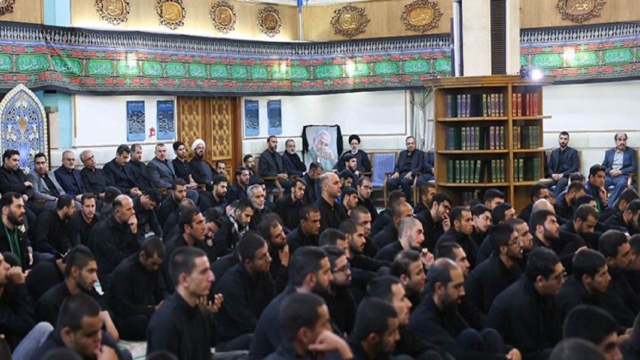 مراسم سوگواری اباعبدالله الحسین (ع) در نهاد ریاست‌جمهوری با حضور رئیسی برگزار شد