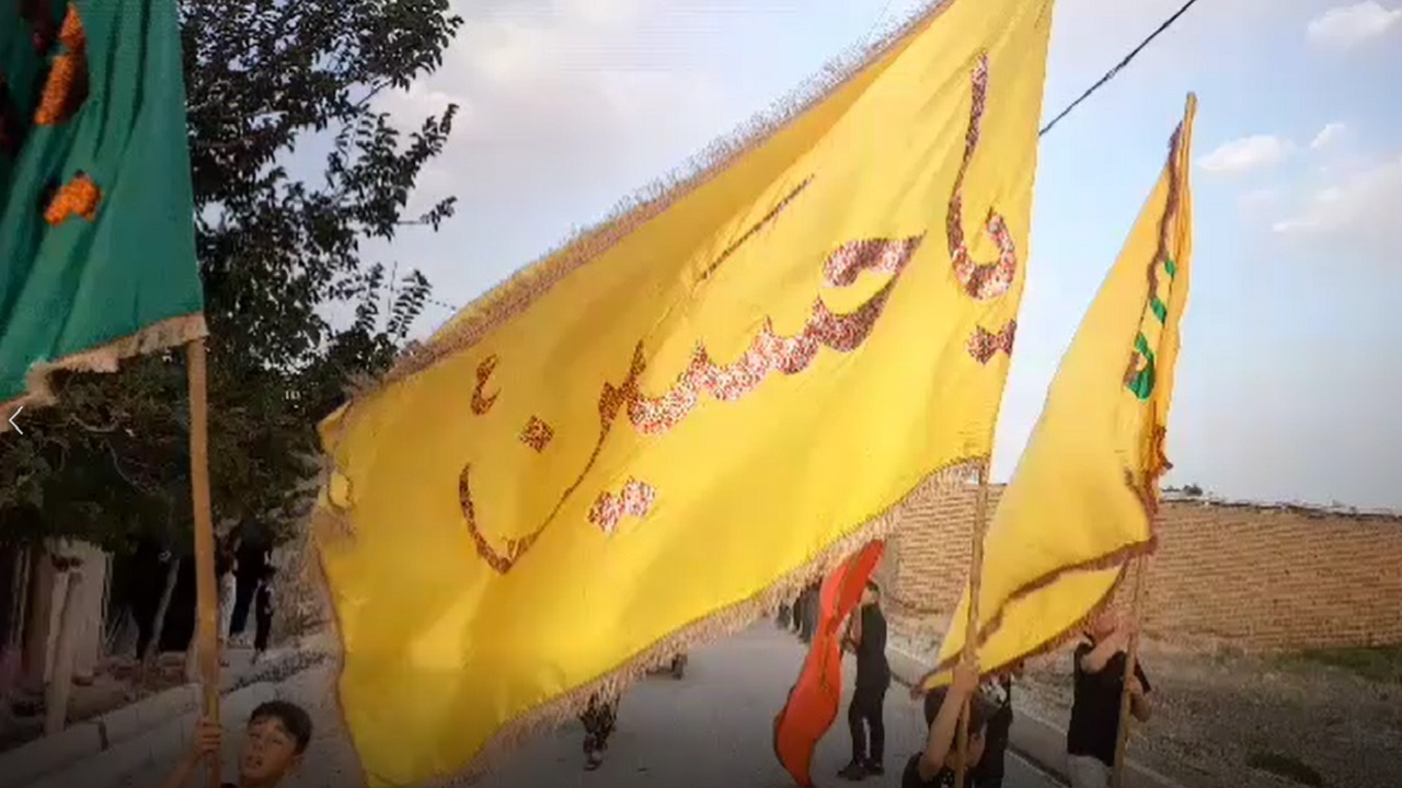 فیلمی از دسته عزاداری هیئت انصارالحسین روستای جوهرین بويين زهرا