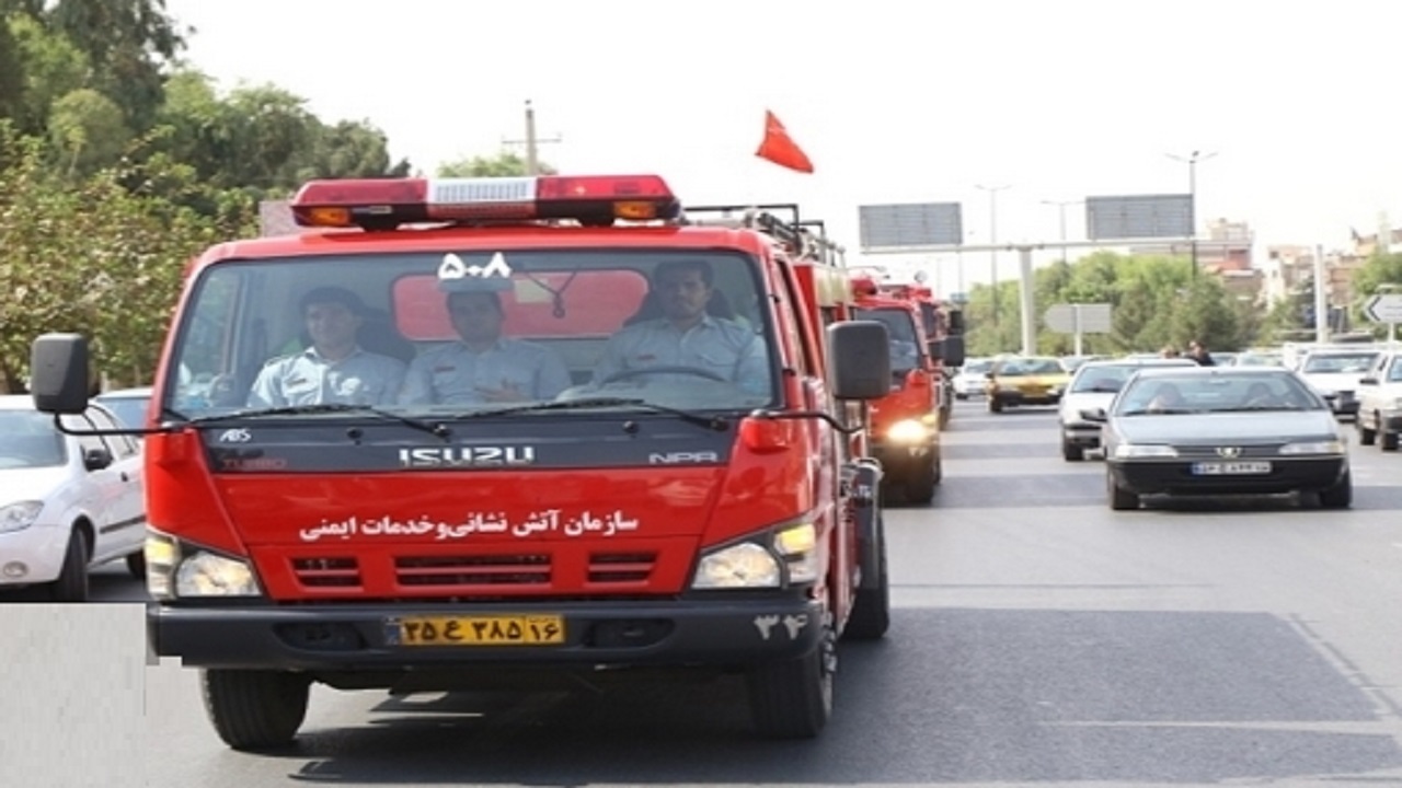 آماده باش آتش‌نشانی قم در تاسوعا و عاشورای حسینی