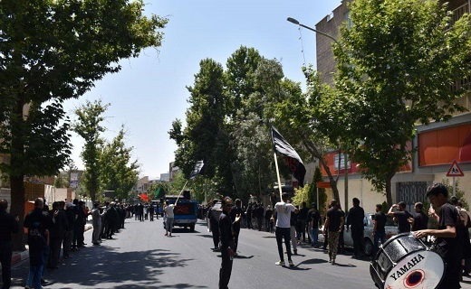 کردستان در سوگ علمدار دشت کربلا