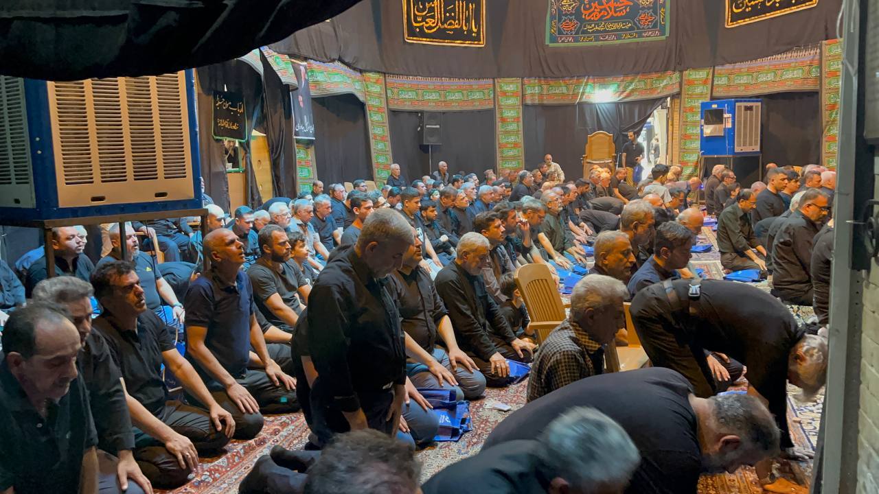 تاسوعای حسینی در بازار بزرگ تهران+عکس و فیلم
