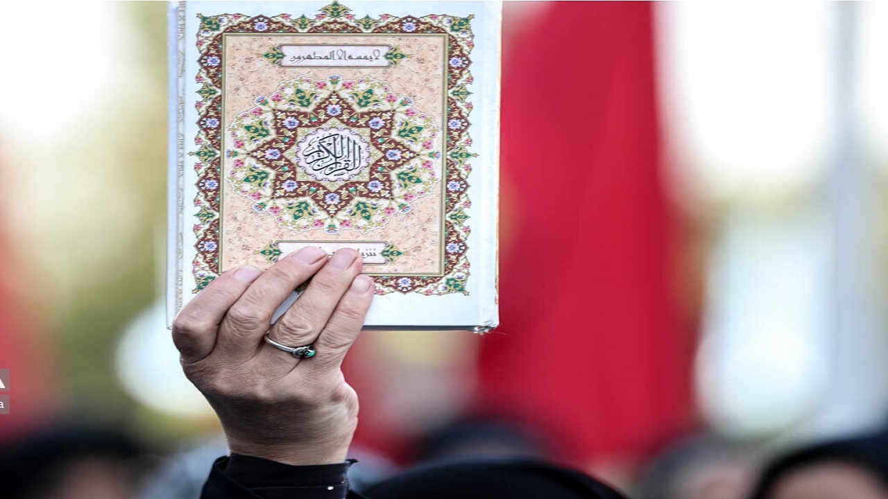 پویش ملی لبیک یا قرآن در گلستان اجرا شد