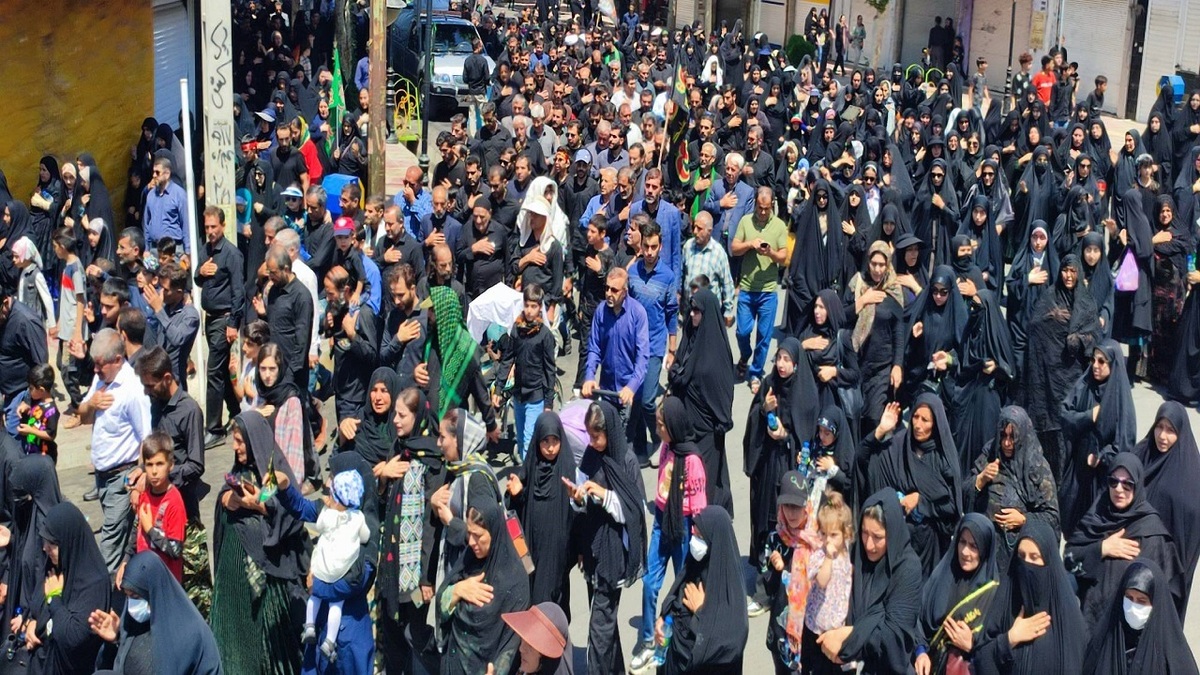 مراسم عزاداری عاشورای حسینی ۱۴۰۲ در یاسوج+تصاویر