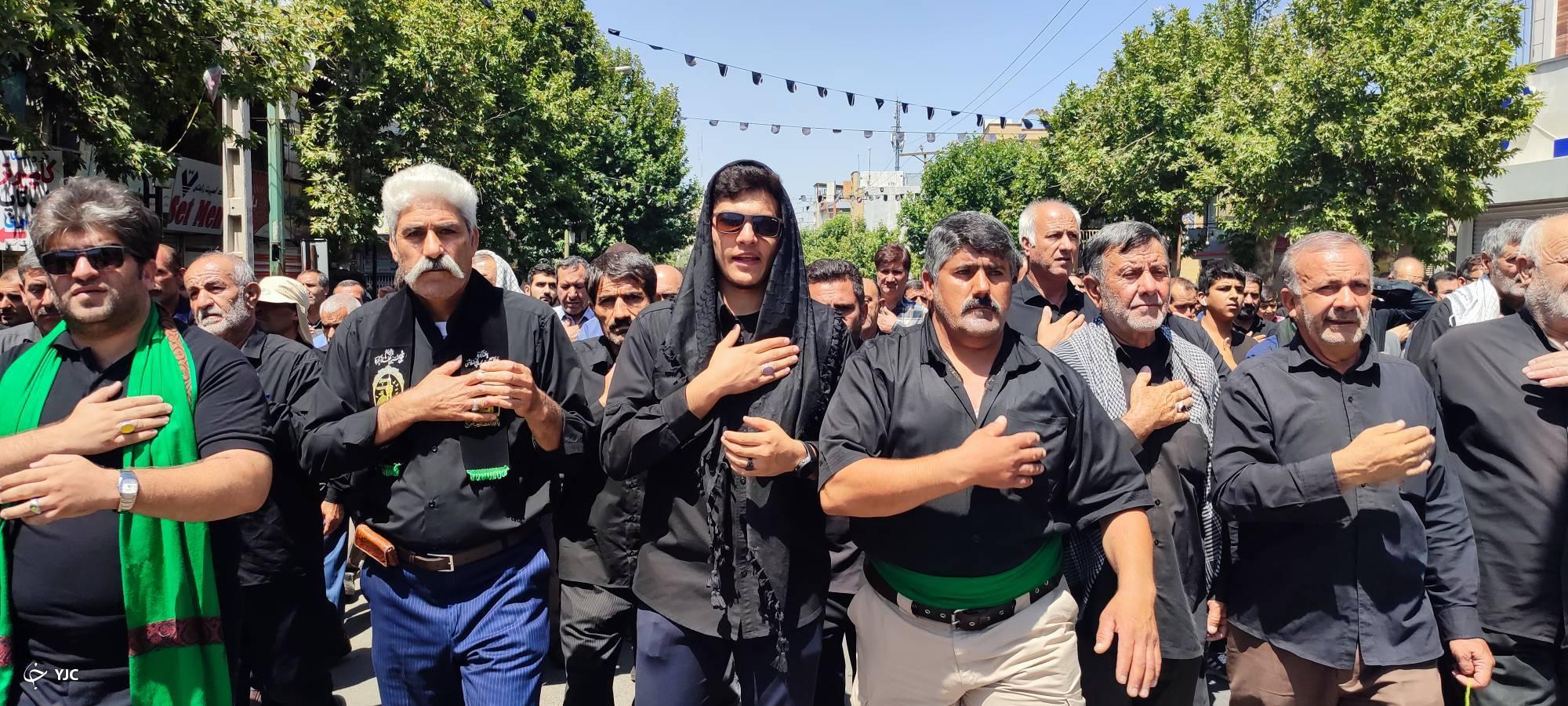 مراسم عزاداری عاشورای حسینی ۱۴۰۲ در یاسوج+تصاویر
